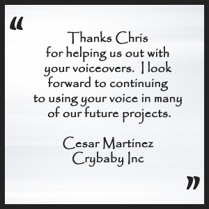 Cesar Martinez - Crybaby, Inc.