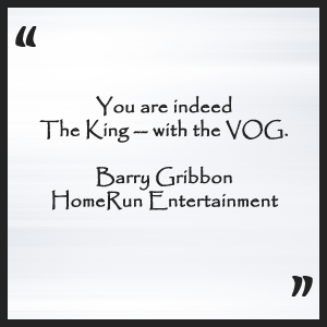 Testimonial by Barry Gribbon - HomeRun Entertainment